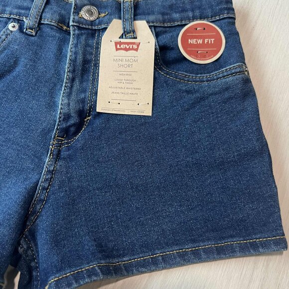 Levi’s Mini Mom Short – Girls’ Denim Shorts - Picture 4 of 7